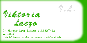 viktoria laczo business card